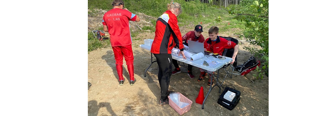 Klart for Raumarkarusell nr. 6. Hauerseter Ullensaker Onsdag 7.juni